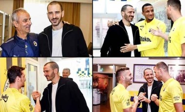 Fenerbahçe'nin yeni transferi Bonucci, takım arkadaşlarıyla bir araya geldi