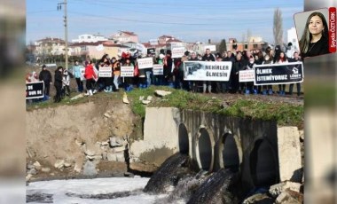 LÖSEV Ergene Nehri'nden seslendi: Kanser olmak istemiyoruz