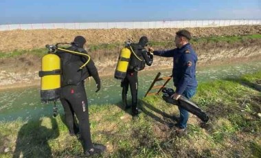 Hatay'da sulama kanalında ceset bulundu