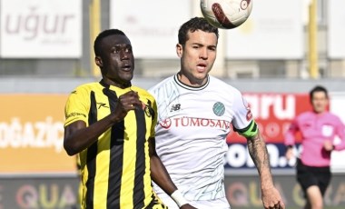 Halil Umut Meler sahalara döndü: İstanbulspor ile Konyaspor yenişemedi!