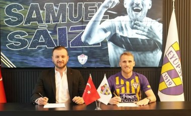 Eyüpspor, Samuel Saiz'i açıkladı