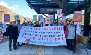 Sağlıkçılardan şehir hastanesi isyanı: Bıçak kemiğe dayandı