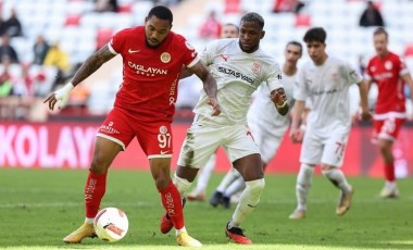 Antalyaspor geriden gelip tur atladı