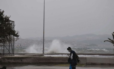 İzmir için fırtına uyarısı