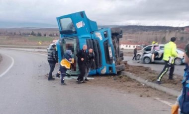 Amasya’da iki ayrı kaza... Ölü ve yaralılar var!