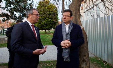 Yurt yapılsın diye tahsis edilmişti... İmamoğlu TÜGVA'ya devredilen yıkılmış binayı inceledi: 'Şu pejmürde hale bak!'