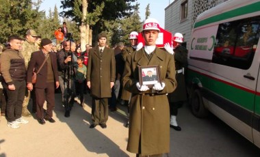 Beyin kanamasından hayatını kaybeden uzman çavuş, toprağa verildi