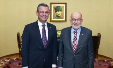 Özgür Özel, Temel Karamollaoğlu ile bir araya geldi