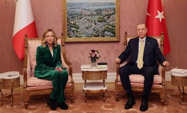 Erdoğan, İtalya Başbakanı Meloni'yi kabul etti