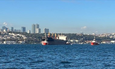 İstanbul Boğazı'nda gemi trafiği güney-kuzey yönlü yeniden açıldı