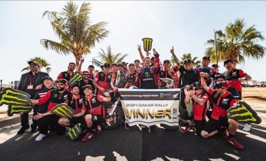 Honda, Dakar Rallisi'nde 3'üncü birinciliğini aldı