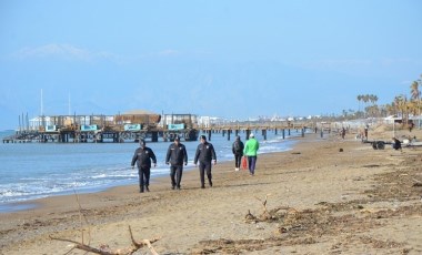 Antalya'da sahillerde 'ceset' devriyesi