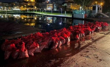 Üsküdar’da 6 ton kaçak midye ele geçirildi