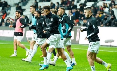 Beşiktaş'a kötü haber: Adana Demirspor maçı öncesi ısınmada sakatlandı