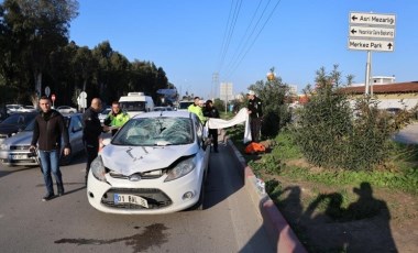 Adana’da otomobilin çarptığı yaşlı adam öldü