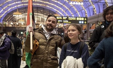 Greta Thunberg'den Filistin'e destek: 'Soykırım'