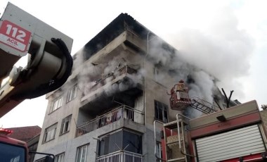 Bursa'da korkutan yangın: 14 kişi zehirlendi!