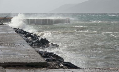 Çanakkale için fırtına uyarısı