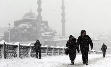 AKOM'dan İstanbul için kar uyarısı: Saat verildi... Artarak devam edecek