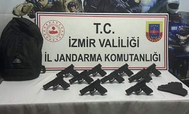 İzmir'de silah kaçakçılığı operasyonu: 2 tutuklama