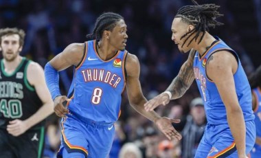 NBA'de Oklahoma City Thunder, Boston Celtics'in serisine son verdi!