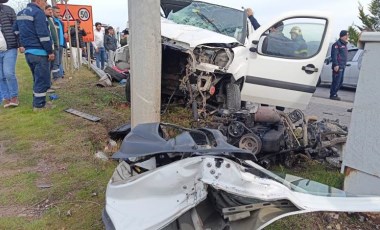 Hastane dönüşü feci kaza: Baba öldü, anne ve oğlu yaralandı