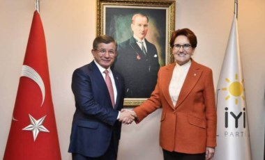 Davutoğlu, Akşener'i ziyaret etti