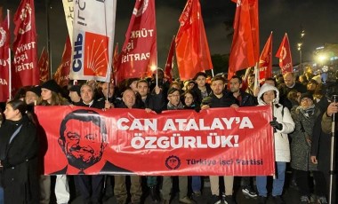 CHP ve TİP, Can Atalay için sokağa çıktı: ‘Her yer Taksim, her yer direniş’