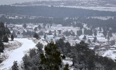 Muğla'nın yüksek kesimlerinde kar yağışı etkili oldu