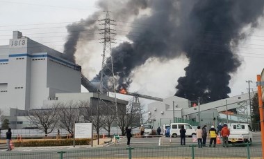 Japonya’daki termik santralde korkutan patlama