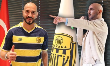 Ankaragücü'nün yeni transferi 'Soner Sarıkabadayı' 'Buraya kupalar kazanmaya geldim'