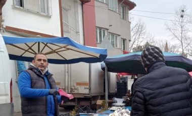 Semt pazarında tezgâhlar beyaza büründü! Türkiye'nin dört bir yanından geliyor, kilosu 100 TL