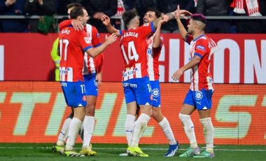 7 gollü düelloda Girona, Atletico Madrid'i devirdi!