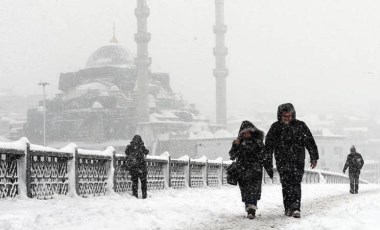 İstanbul için tarih verildi... Kutup soğukları ve kar yağışı geliyor