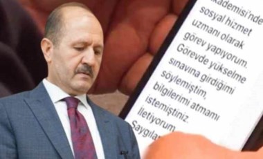 Adalet Bakan Yardımcısı'na gelen 'torpil' mesajlarıyla ilgili haberlere yayın yasağı!