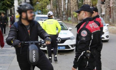 Antalya'da eş zamanlı elektrikli scooter denetimi: 210 sürücüye ceza, 155 scooter'a trafikten men