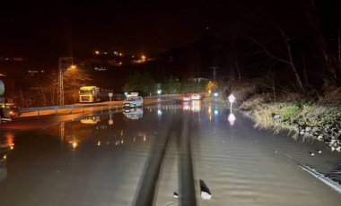 Ordu'da şiddetli yağış etkili oldu!