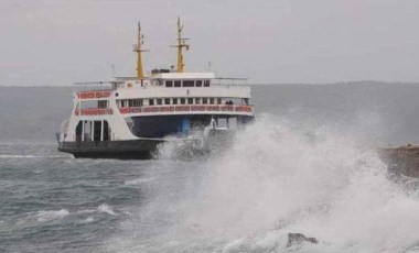 Bozcaada ve Gökçeada seferlerine 'fırtına' engeli! (06 Ocak 2024)