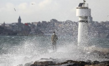 Marmara Denizi'nde fırtına uyarısı