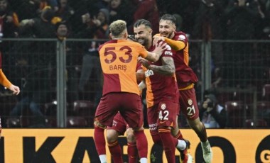 Galatasaray'ın serisi 26 maç oldu