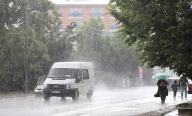 Meteoroloji saat verdi: Ankara için 'kuvvetli yağış' uyarısı