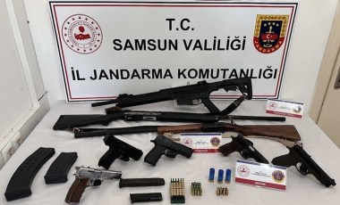 Kaçak silah ticareti yaptıkları iddiasıyla 7 kişi yakalandı