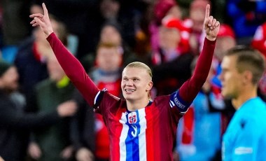 Erling Haaland, Slovenya karşısında Norveç tarihine geçti