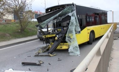 Sultangazi'de iki İETT otobüsü çarpıştı: 1'i çocuk 2 kişi yaralandı