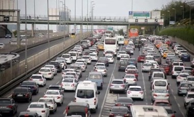 İstanbul'da haftanın ilk iş gününde trafik yoğunluğu!