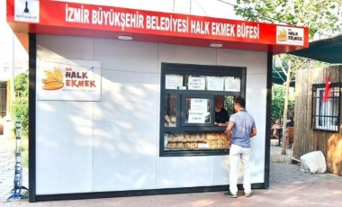 İzmir'de Halk Ekmek sayısı artıyor