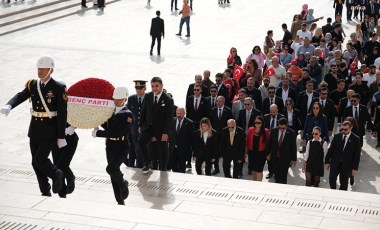 Genç Parti’nin yeni yönetimi Anıtkabir'de