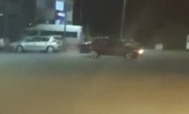 Aracıyla drift yaparken polise yakalandı