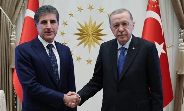 Ankara'da kritik zirve: Erdoğan, IKBY Başkanı Neçirvan Barzani ile görüştü