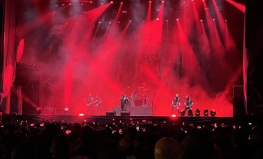 Alman heavy metal grubu İstanbul'da konser verdi